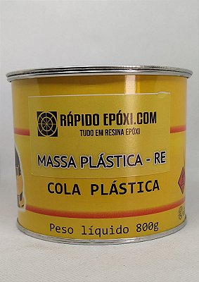 Massa Plástica 800 Grs RE - Para Mármores, Granitos e Porcelanatos etc.