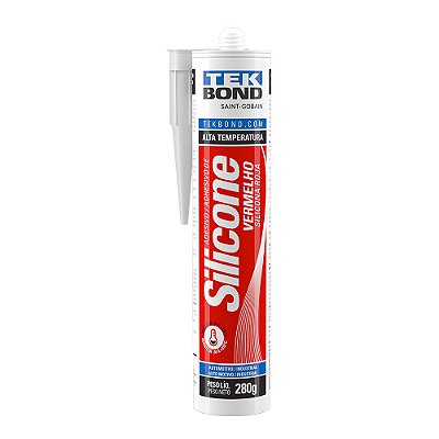 Silicone Acético Para Alta Temperatura 280g TekBond