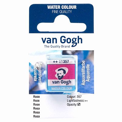 Aquarela Van Gogh Pastilha Rose 357