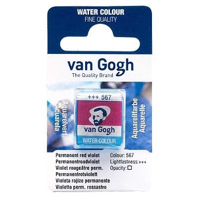 Aquarela Van Gogh Pastilha Permanent Red Violet 567