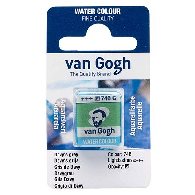 Aquarela Van Gogh Pastilha Davys Grey 748