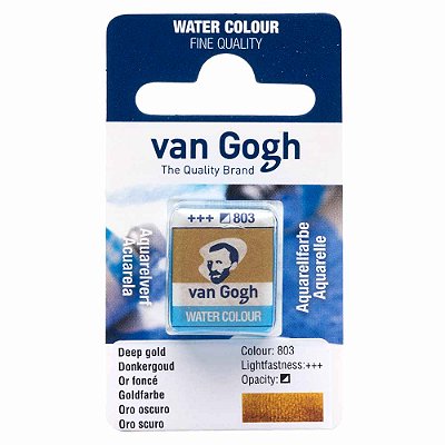 Aquarela Van Gogh Pastilha Deep Gold 803