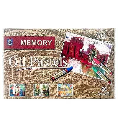 Giz Pastel Oleoso Memory 36 Cores 14465