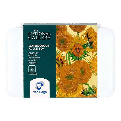 Aquarela Van Gogh Pastilhas 12 Cores National Gallery
