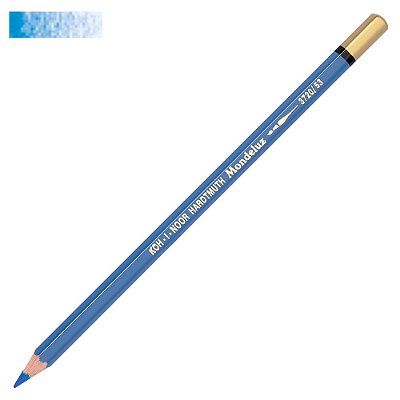 Lápis de Cor Aquarelável Mondeluz Avulso Phthalo Blue 53