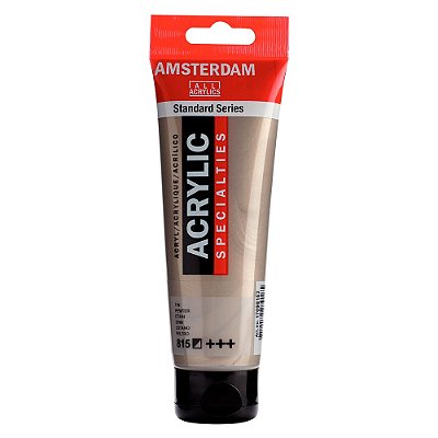 Tinta Acrílica Amsterdam 120ml 815 Estanho