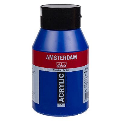 Tinta Acrílica Amsterdam 1 Litro 564 Brilliant Blue