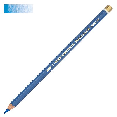 Lápis de Cor Avulso Polycolor Koh-I-Noor Phthalo Blue 53