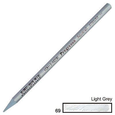 Lápis de Cor Aquarelável Integral Progresso Light Grey 69