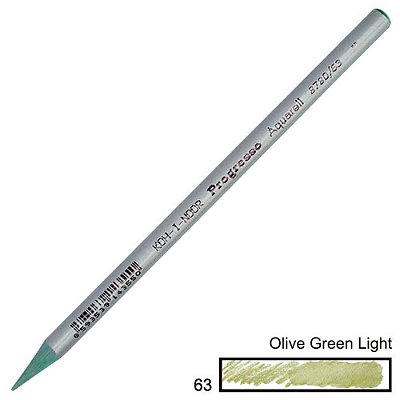 Lápis de Cor Aquarelável Integral Progresso Olive Green Light 63