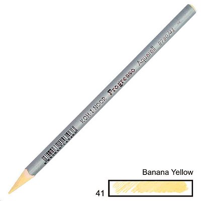 Lápis de Cor Aquarelável Integral Progresso Banana Yellow 41