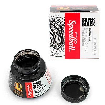 Tinta para Caligrafia Speedball Super Black 59,2ml