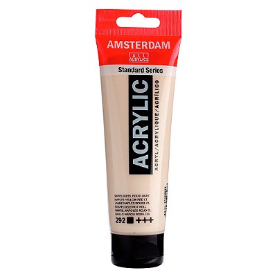 Tinta Acrílica Amsterdam 120ml 292 Amar Nápoles Avermelhado Claro