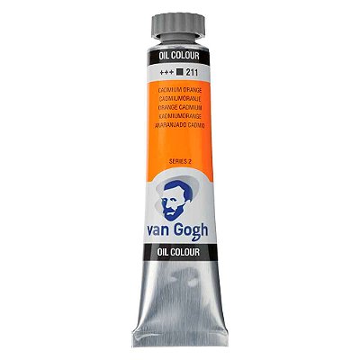 Tinta a Óleo Van Gogh 20ml 211 Cadmium Orange