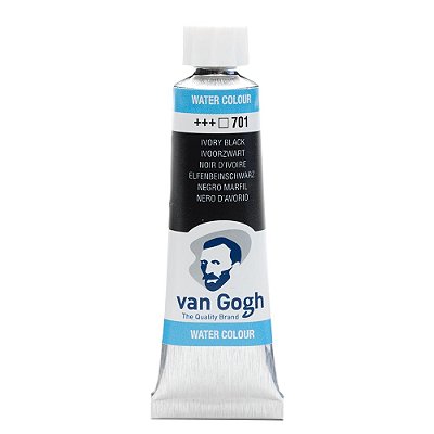 Aquarela Van Gogh 10ml 701 Ivory Black