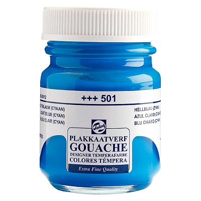 Guache Talens Extra Fine 50ml 501 Cyan