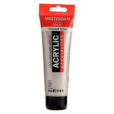 Tinta Acrílica Amsterdam 120ml 800 Prata