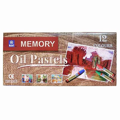 Giz Pastel Oleoso Memory 12 Cores 14463