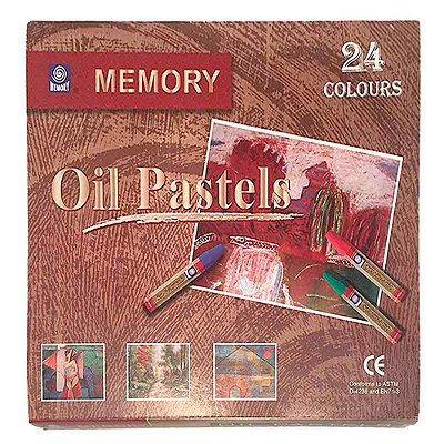 Giz Pastel Oleoso Memory 24 Cores 14464