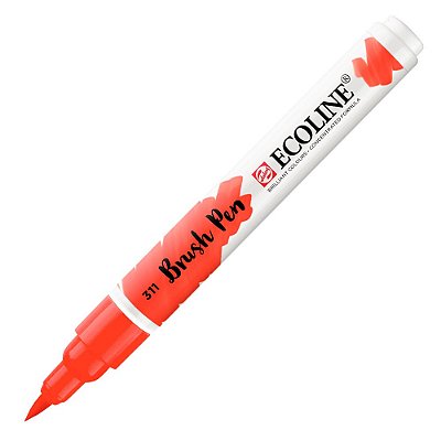 Caneta Ecoline Brush Pen Vermelho 311