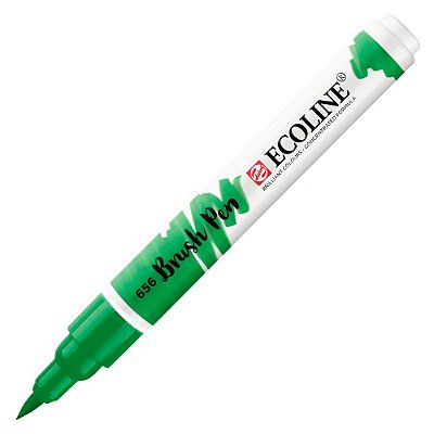 Caneta Ecoline Brush Pen Verde Floresta 656