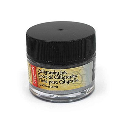 Tinta para Caligrafia Speedball Prata 12ml