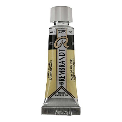 Aquarela Rembrandt 5ml Lamp Black 702 S1