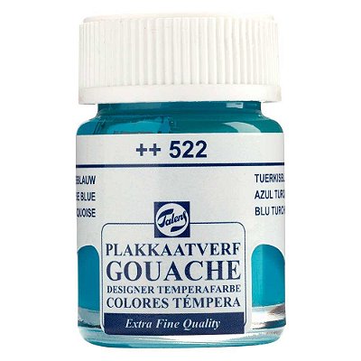 Guache Talens Extra Fine 16ml 522 Turquoise Blue