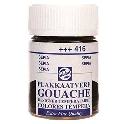 Guache Talens Extra Fine 16ml 416 Sépia