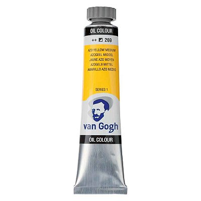 Tinta a Óleo Van Gogh 20ml 269 Yellow Medium