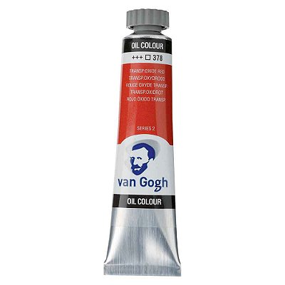 Tinta a Óleo Van Gogh 20ml 378 Transparent Oxide Red