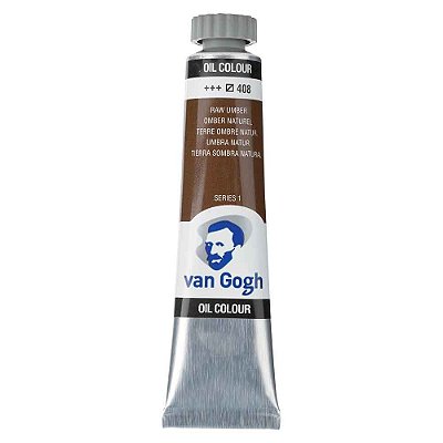 Tinta a Óleo Van Gogh 20ml 408 Raw Umber