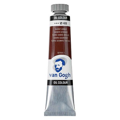 Tinta a Óleo Van Gogh 20ml 409 Burnt Umber