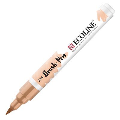 Caneta Ecoline Brush Pen Pink Beige 374