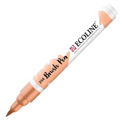 Caneta Ecoline Brush Pen Apricot 258