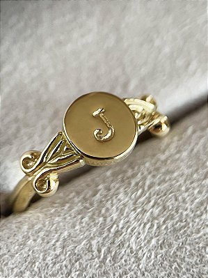 Anel Arabesque - ouro amarelo 18k