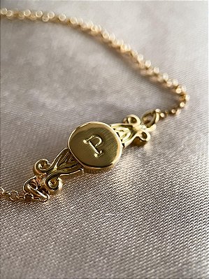 Pulseira Arabesque - ouro amarelo 18k