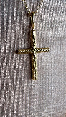 Pingente Caminho - ouro amarelo 18k