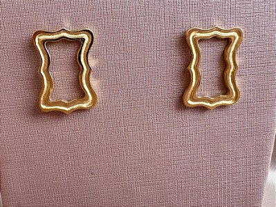 Brinco Cadre - ouro amarelo 18k