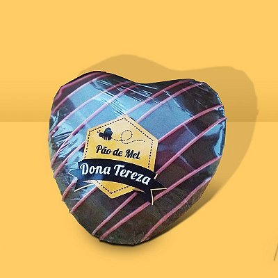 Pão de mel Coração - Doce de leite