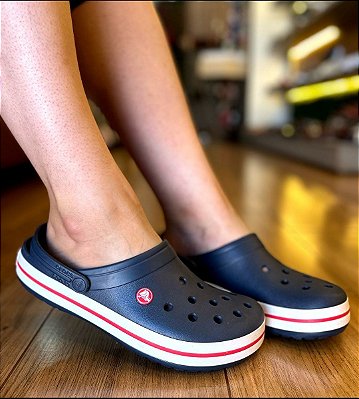 CROCS CROCBAND AZUL MARINHO
