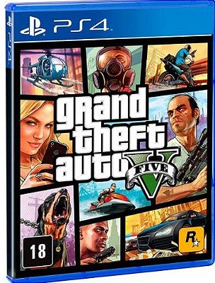 Jogo PS4 GTA V Grand Theft Auto