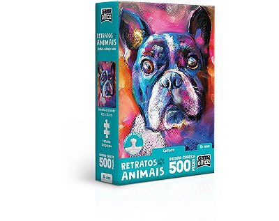 Quebra Cabeça Puzzle Grow Pets E Suas Origens 2 X 500 Pç/Quebra cabeça  cachorro