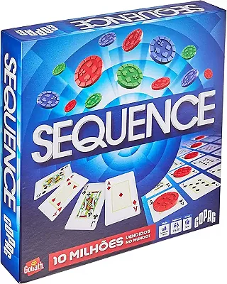 Jogo Sequence-X Ludic  Companhia Dos Brinquedos