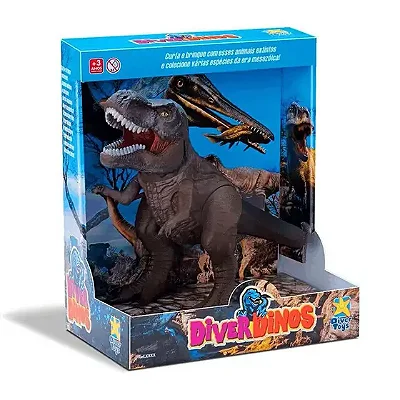 Dinossauro Surpresa no ovo Zoop Toys - Blanc Toys - Felicidade em brinquedos