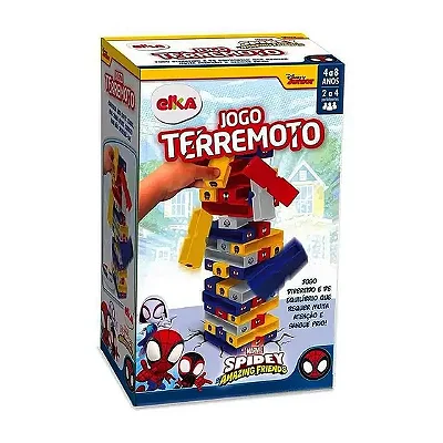 Super Kit Homem Aranha com 3 Jogos - Toyster - Jogo de Dominó