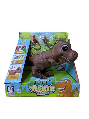 Dinossauro Dino World Baby T-rex Cotiplas 2338