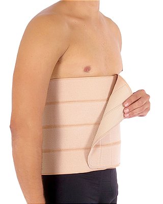 Faixa elástica abdominal, com velcro (3, 4 ou 5 gomos)