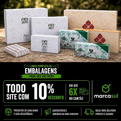 Embalagens A pronta entrega