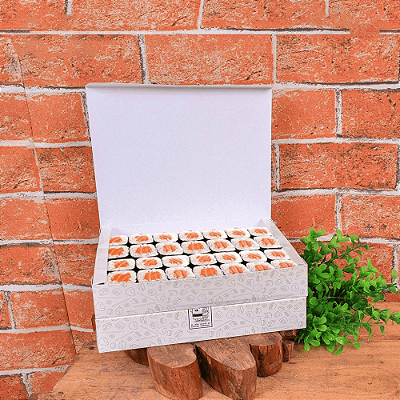 Caixa Sushi Média (13x18x4cm) Linha White - 100 unid.